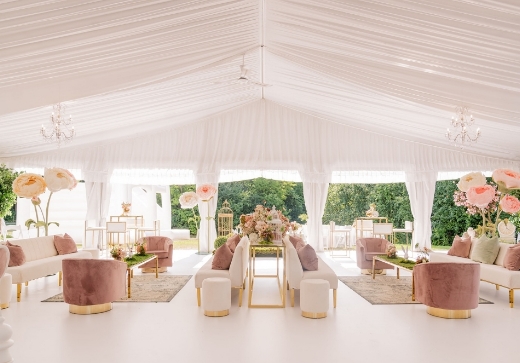 Services - Tent rental setup in NYC for outdoor events