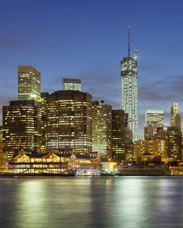 Manhattan skyline with waterfront venues and iconic city views